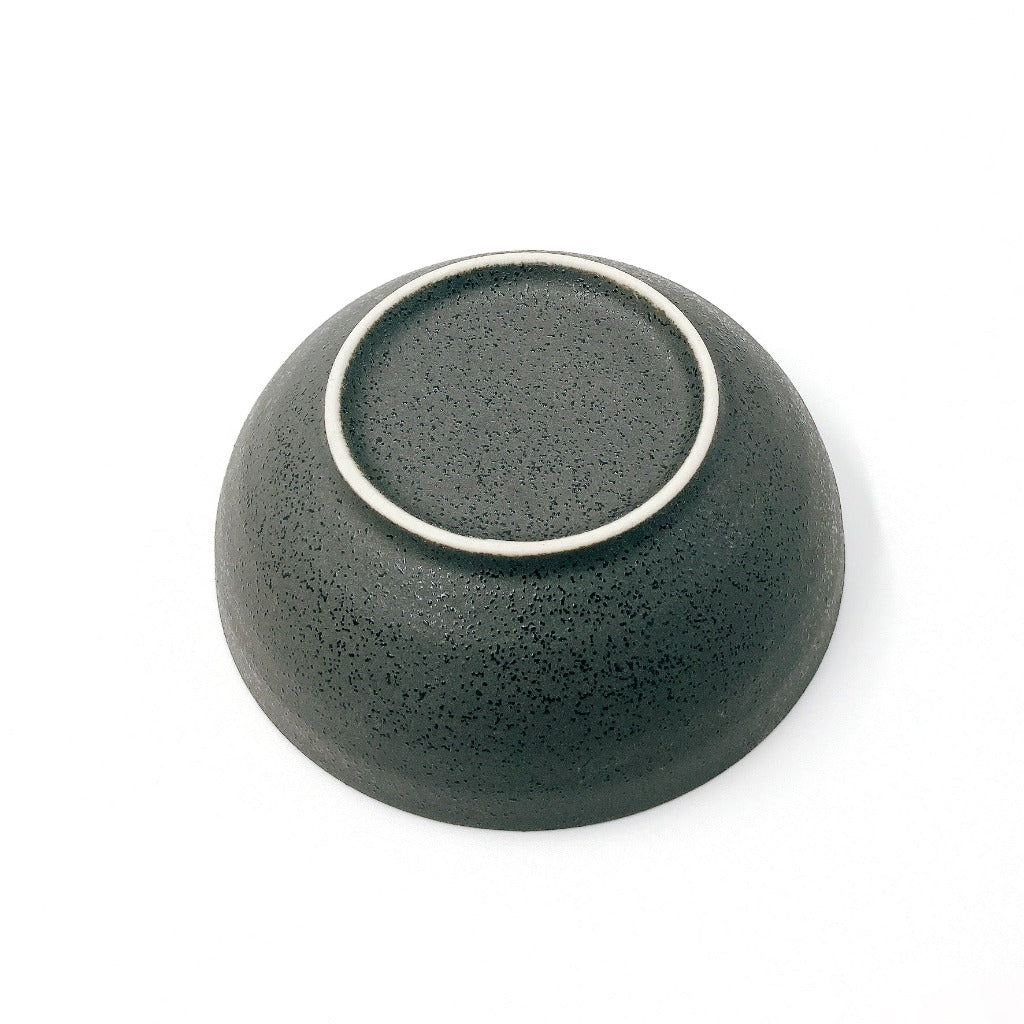 Sakura themed side bowl. View of the base of sakura themed side bowl.