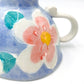 Icchin Tea Cup and Saucer - Blue