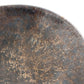 close up view of interior of Kinkessho Bowl showing metallic bronze sheen finish