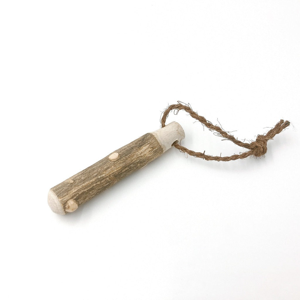 top down view of a traditional Japanese pestle